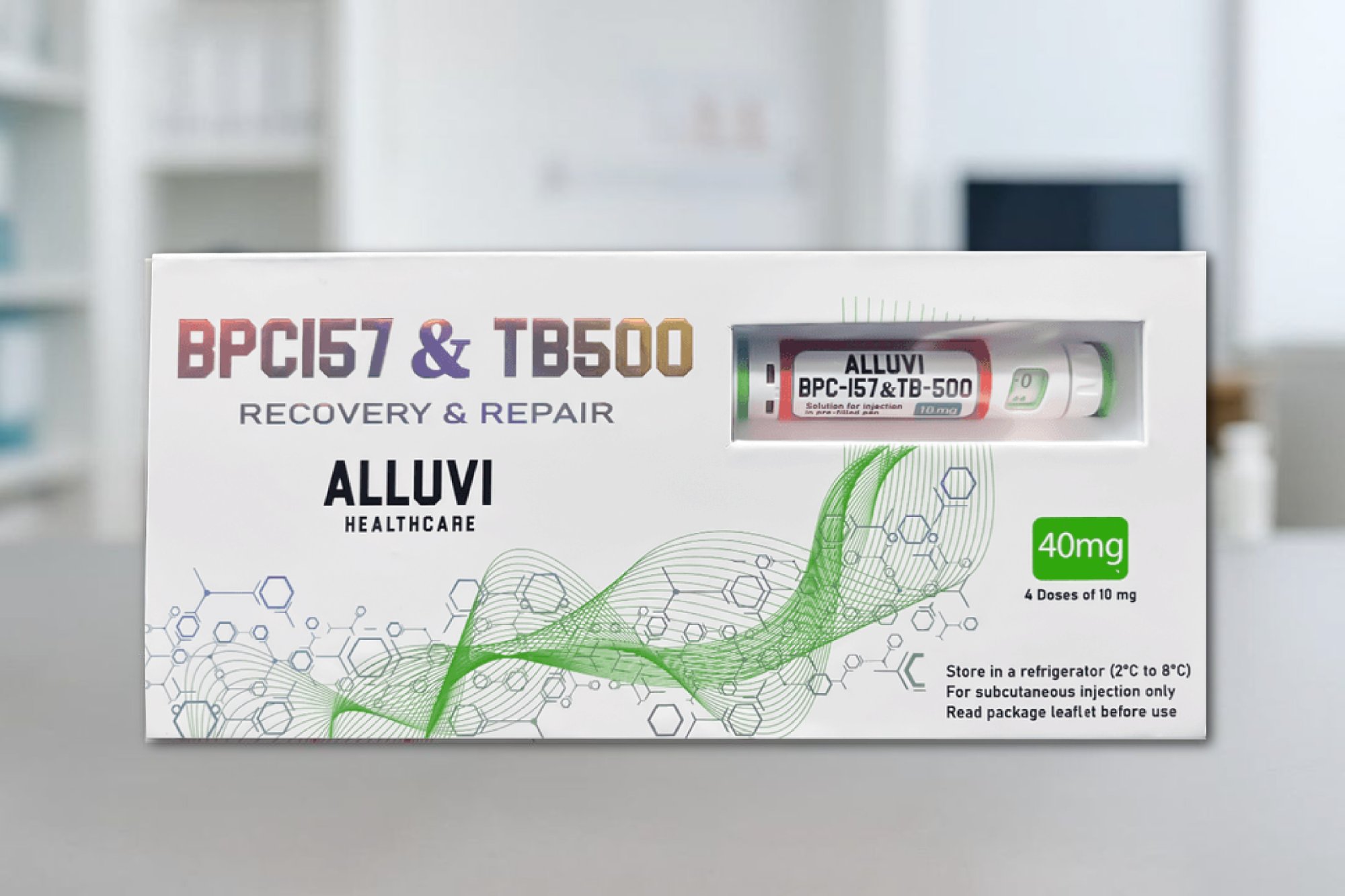 BPC-157 & TB-500 40mg (R&D Only) — Alluvi Healthcare UK Research