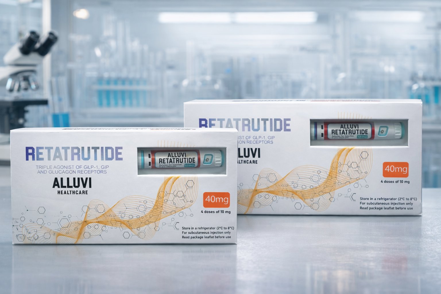 Alluvi Retatrutide 40mg x2 Bundle UK