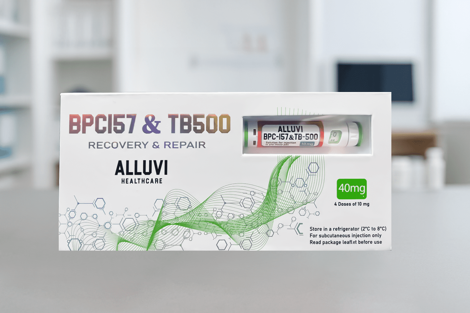 Alluvi Healthcare UK Team – Company Info BPC-157 & TB-500 40mg (R&D Only)